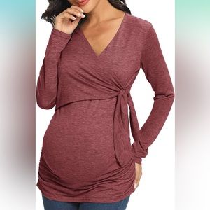 Medium maternity top never worn